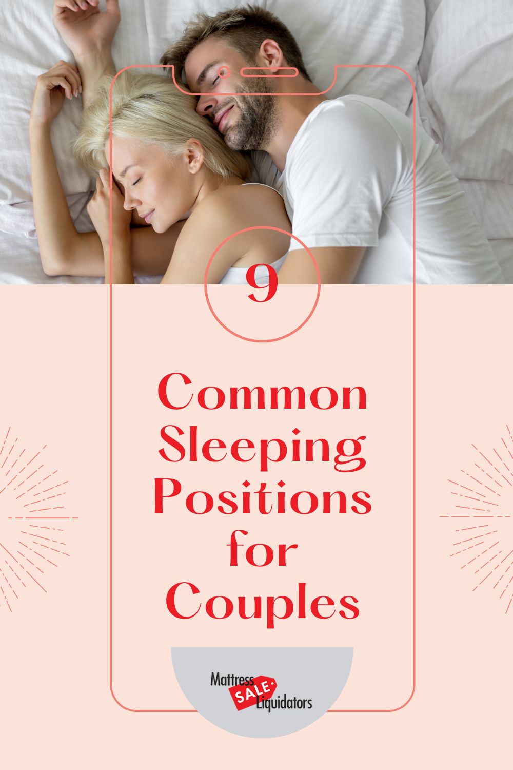 Young couple sleeping in bed, top view Stock Photo - Alamy